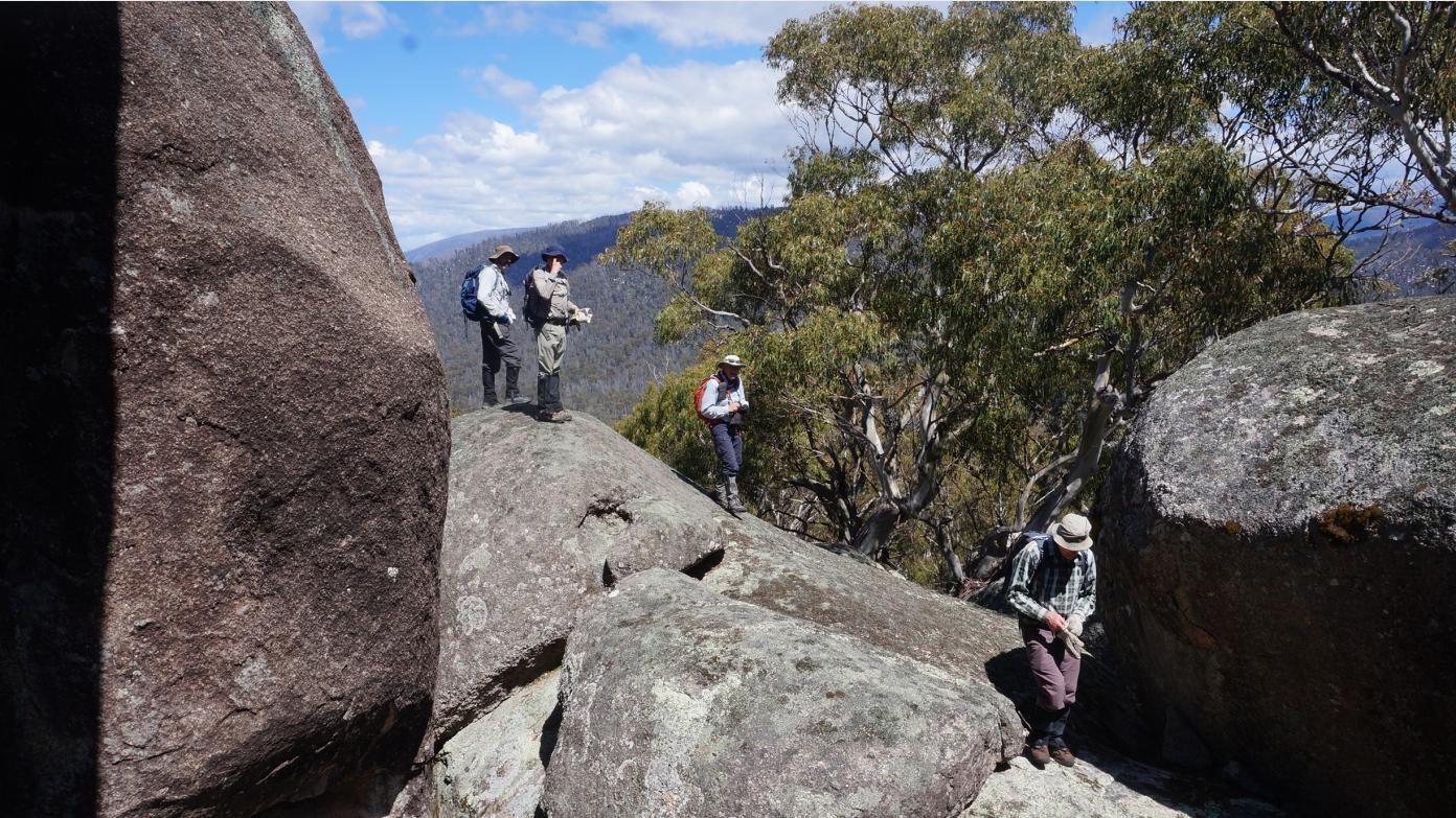 feature image for M/H Wednesday Walk, 22nd October 2025 (CBC sponsored) - Mirigan Rocks in Orroral Valley