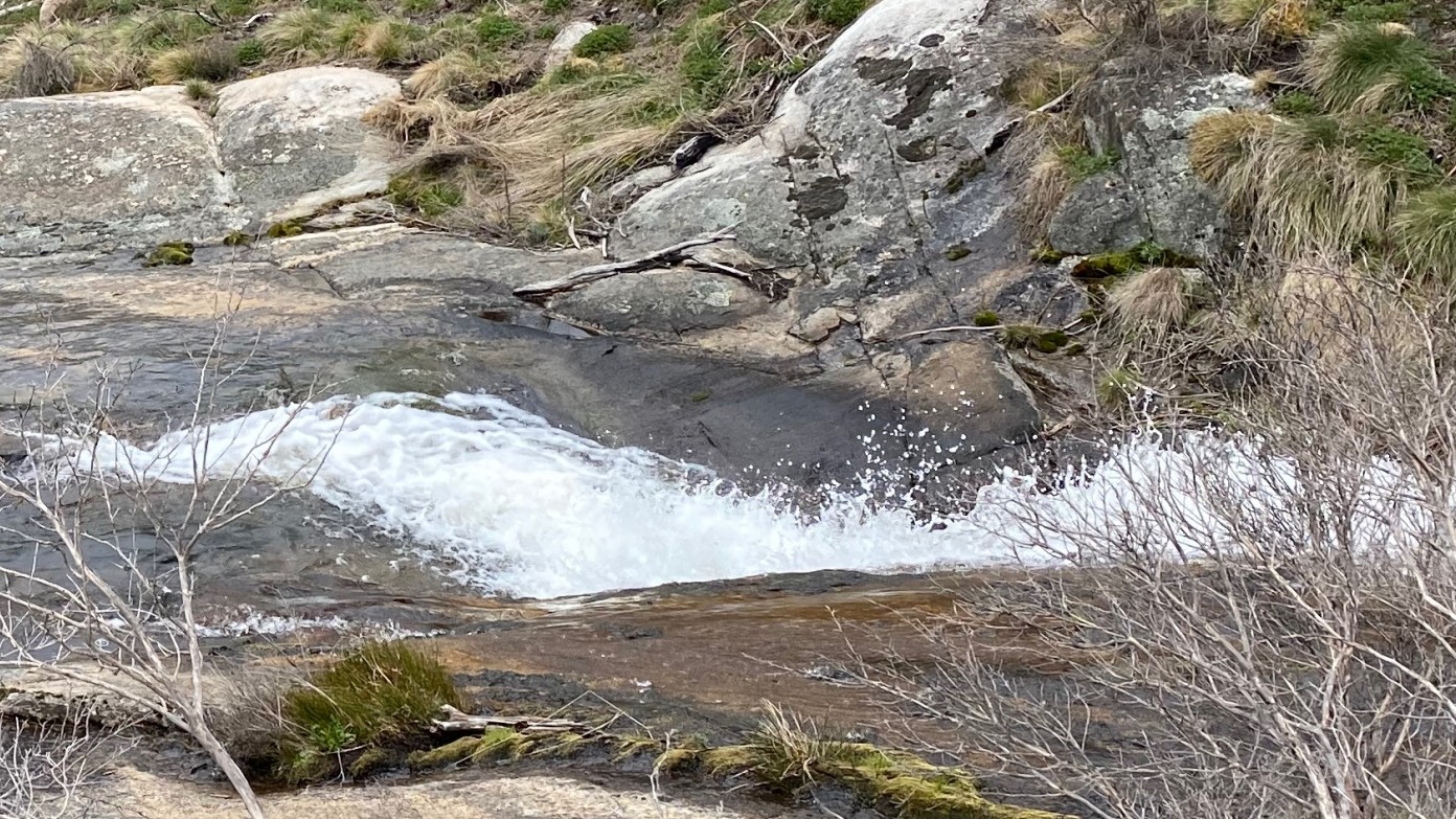feature image for Snowy Flat Creek Cascades via Stockyard Spur