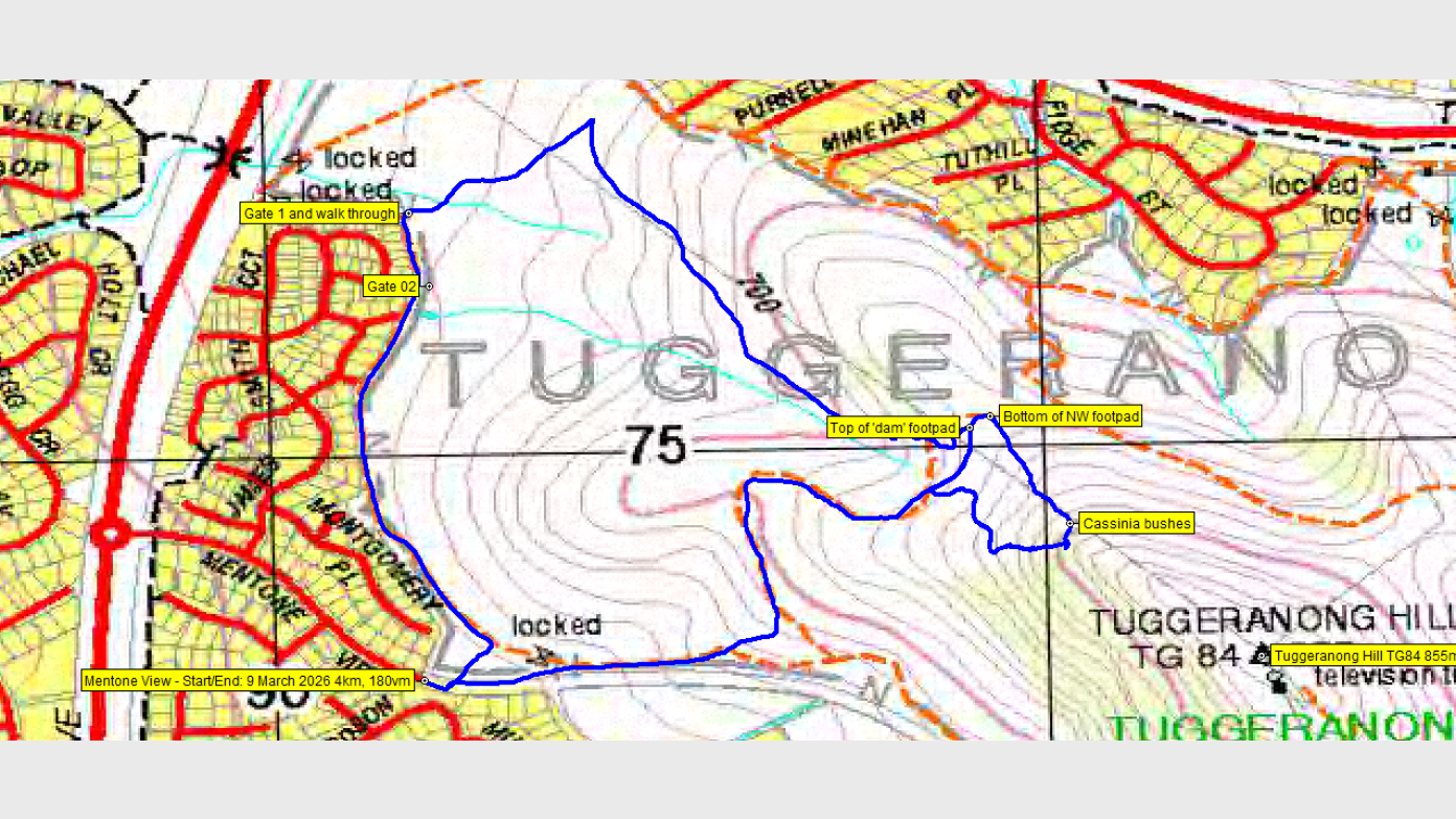 feature image for A quickie on the flank of Tuggeranong Hill