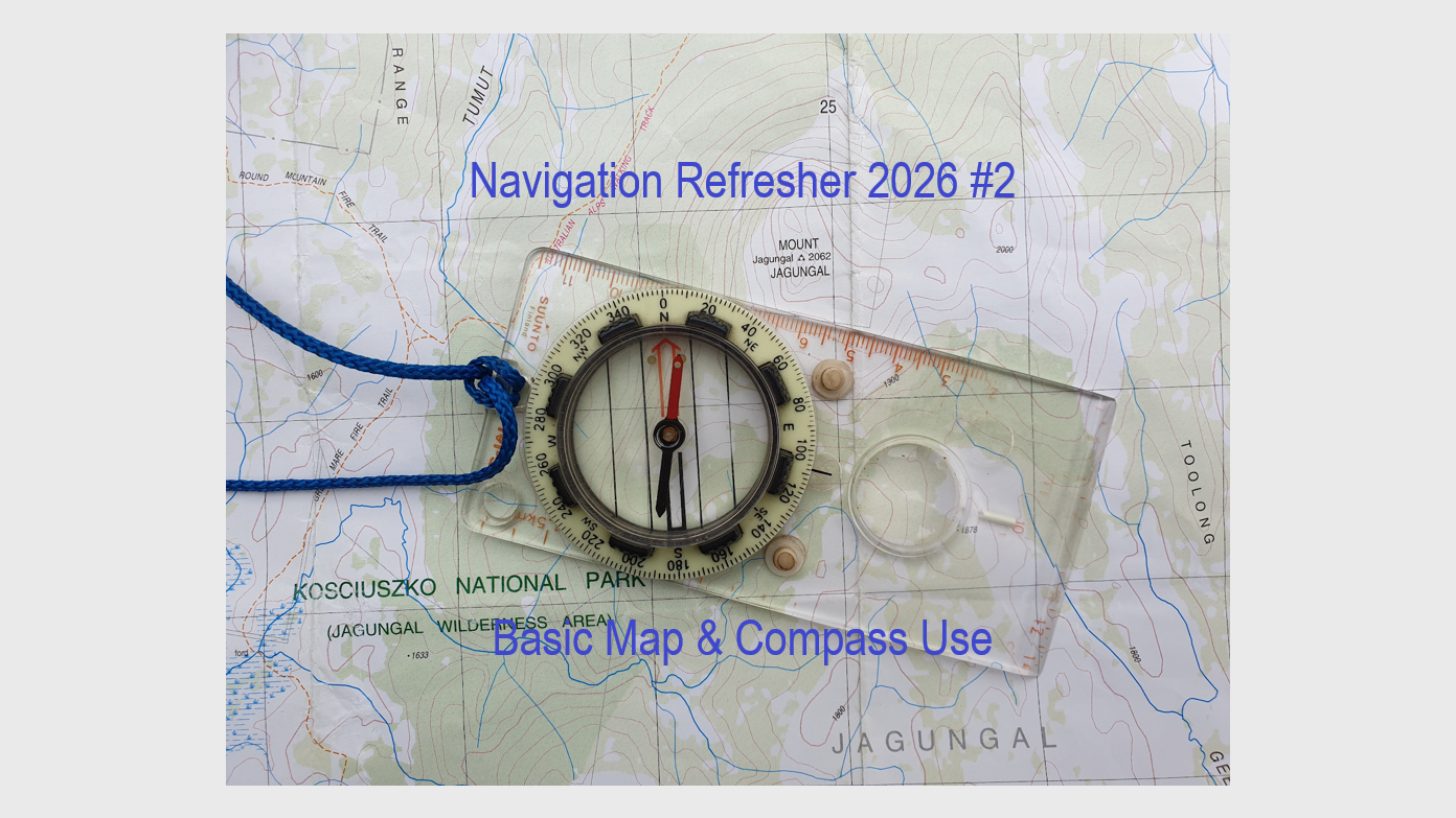 feature image for Navigation Refresher 2026 #2 - Basic Use of Map and Compass