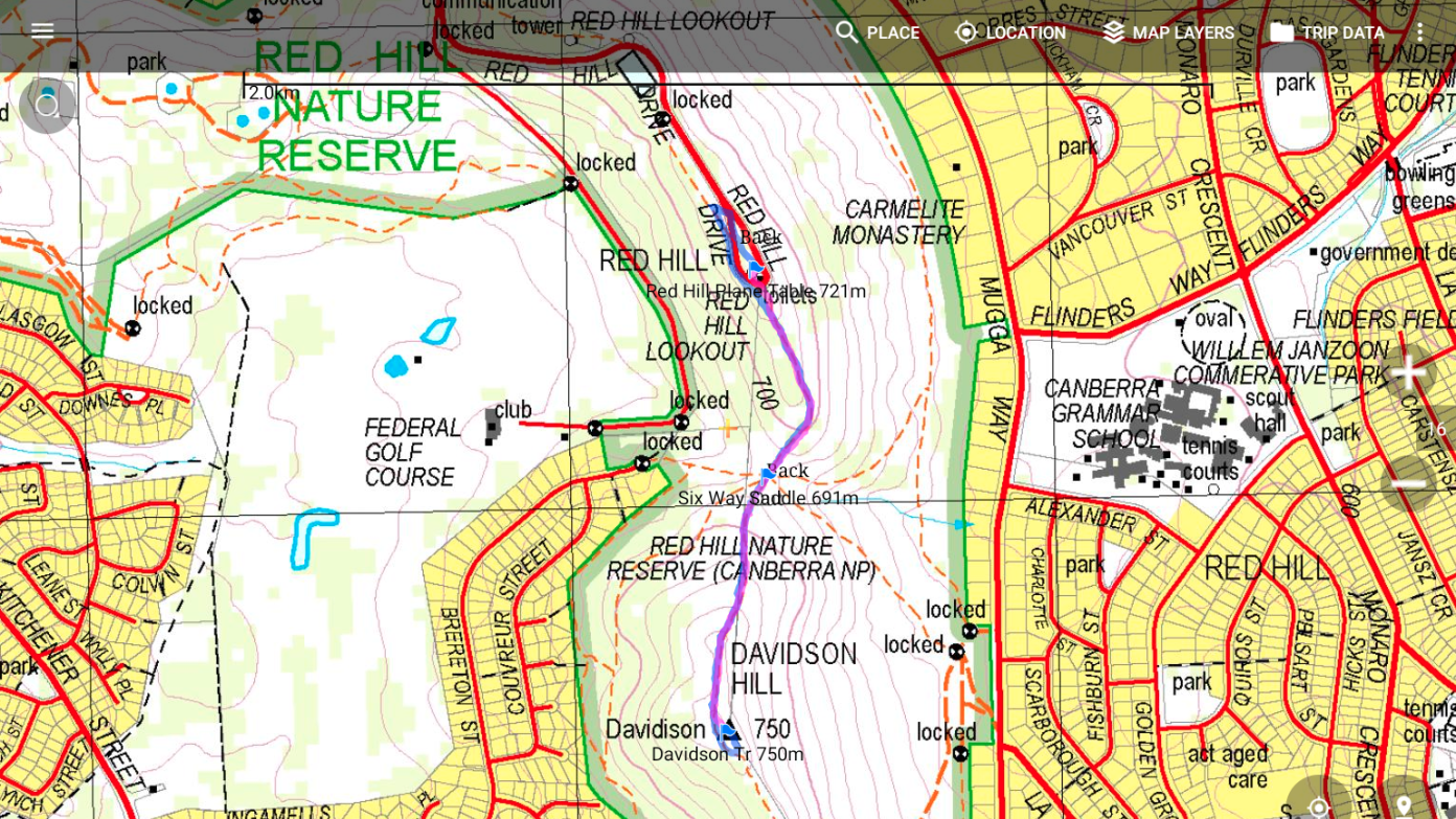 feature image for Smartphone Nav on Red Hill
