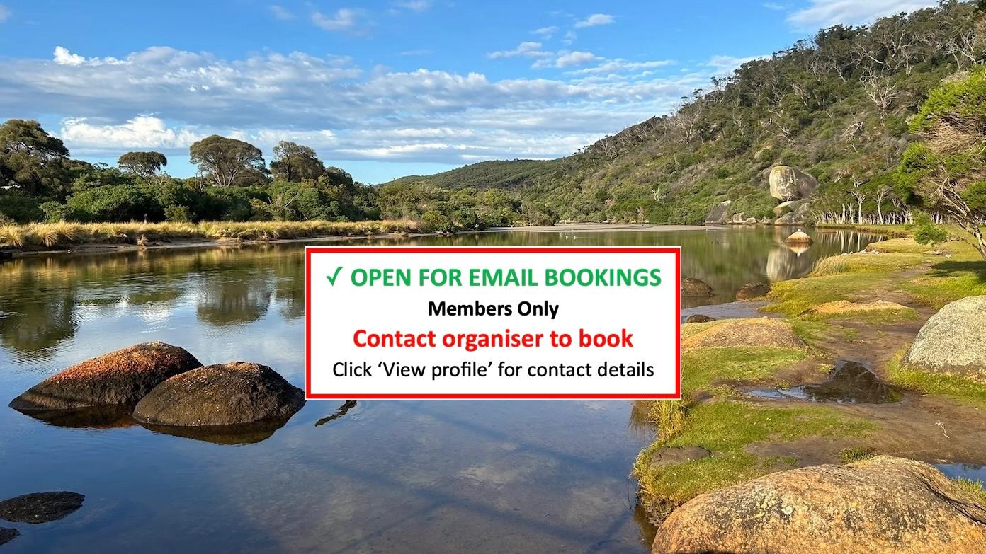 feature image for WILSONS PROMONTORY TRIP - Day walks & multi-day hike (4th-16th Nov)