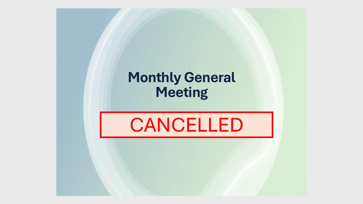 feature image for NOVEMBER GENERAL MEETING