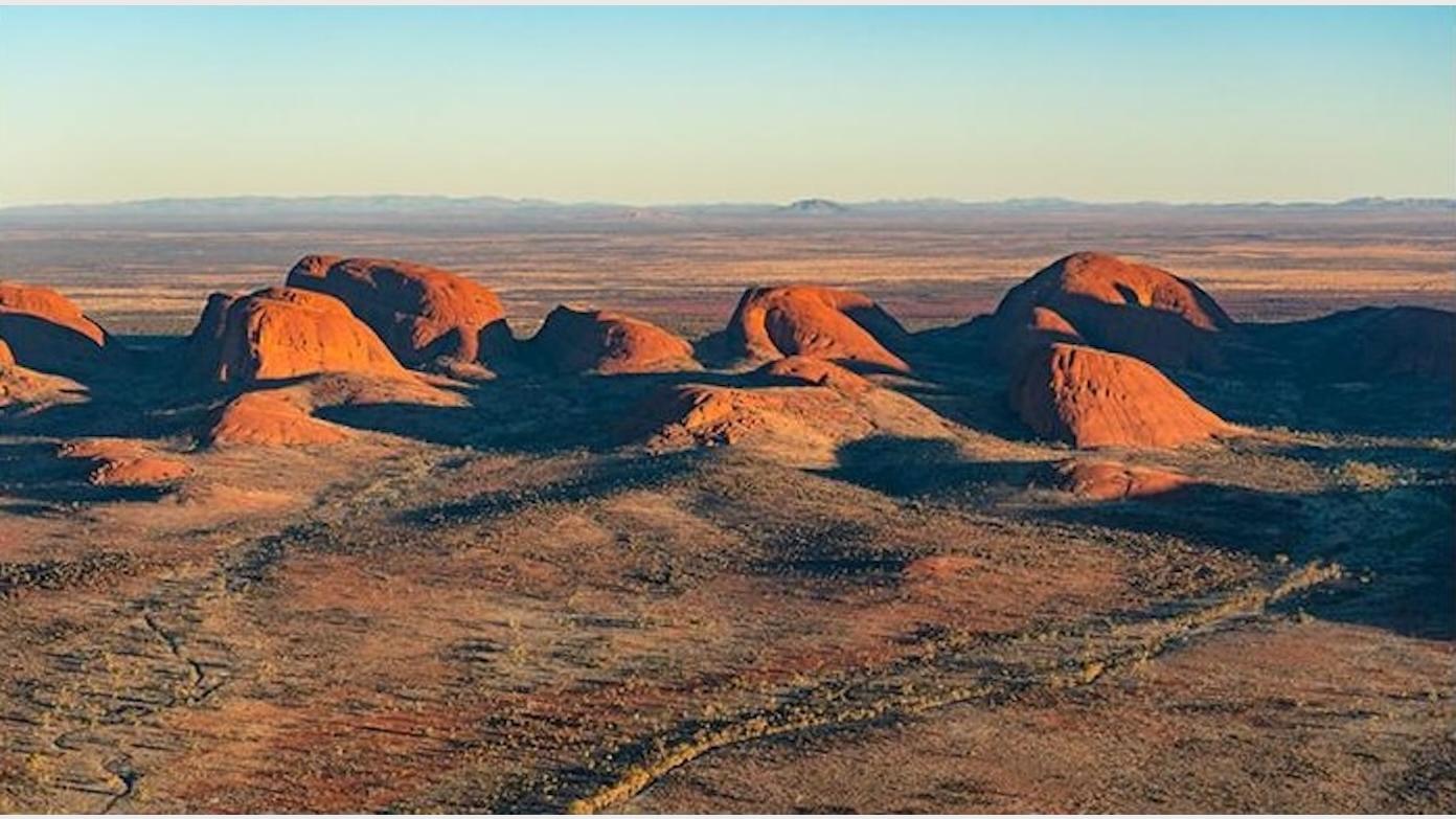 feature image for July GENERAL MEETING - Hiking Kata Tjuta in Pitjantjatjara (formally known as The Olgas)