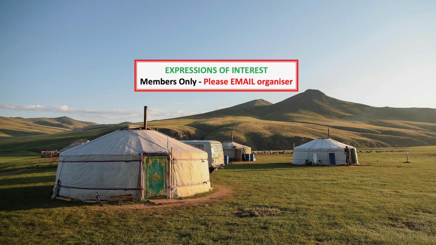 feature image for Advance notice: MONGOLIA - Steppes, Mountains, Gobi Desert, Nomads (6 July - 2 Aug, 2027)